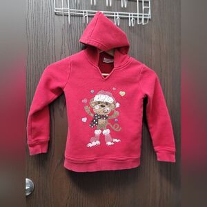 Adorable girls Jumping Beans Monkey Hoodie - Size 6